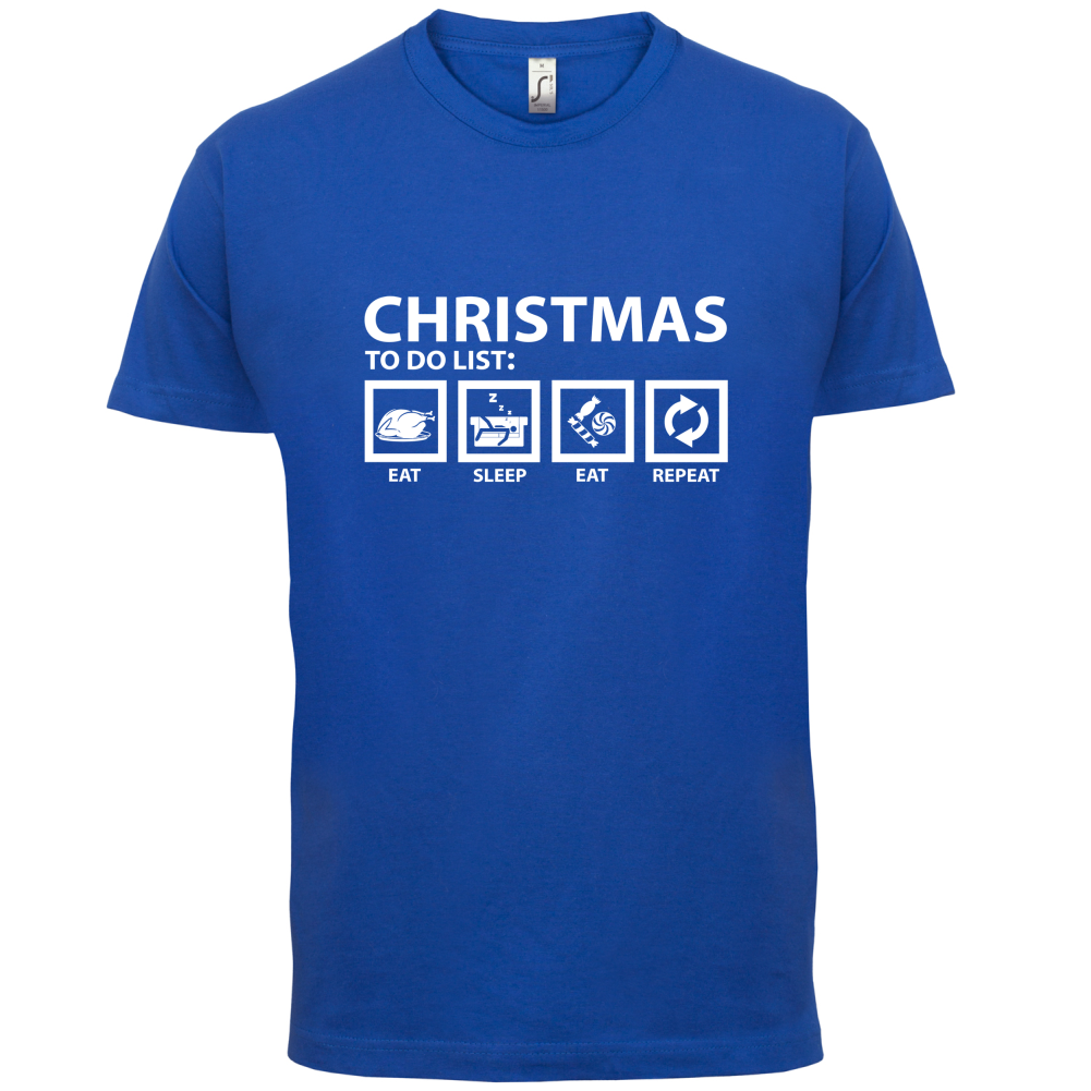 Christmas To Do List T Shirt