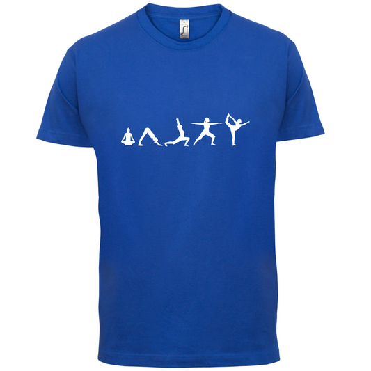 Evolution Of Yoga T Shirt
