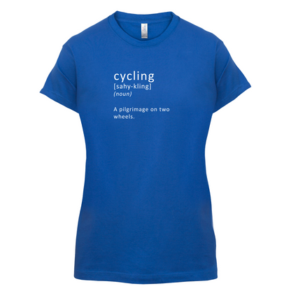Funny Definition Cycling T Shirt