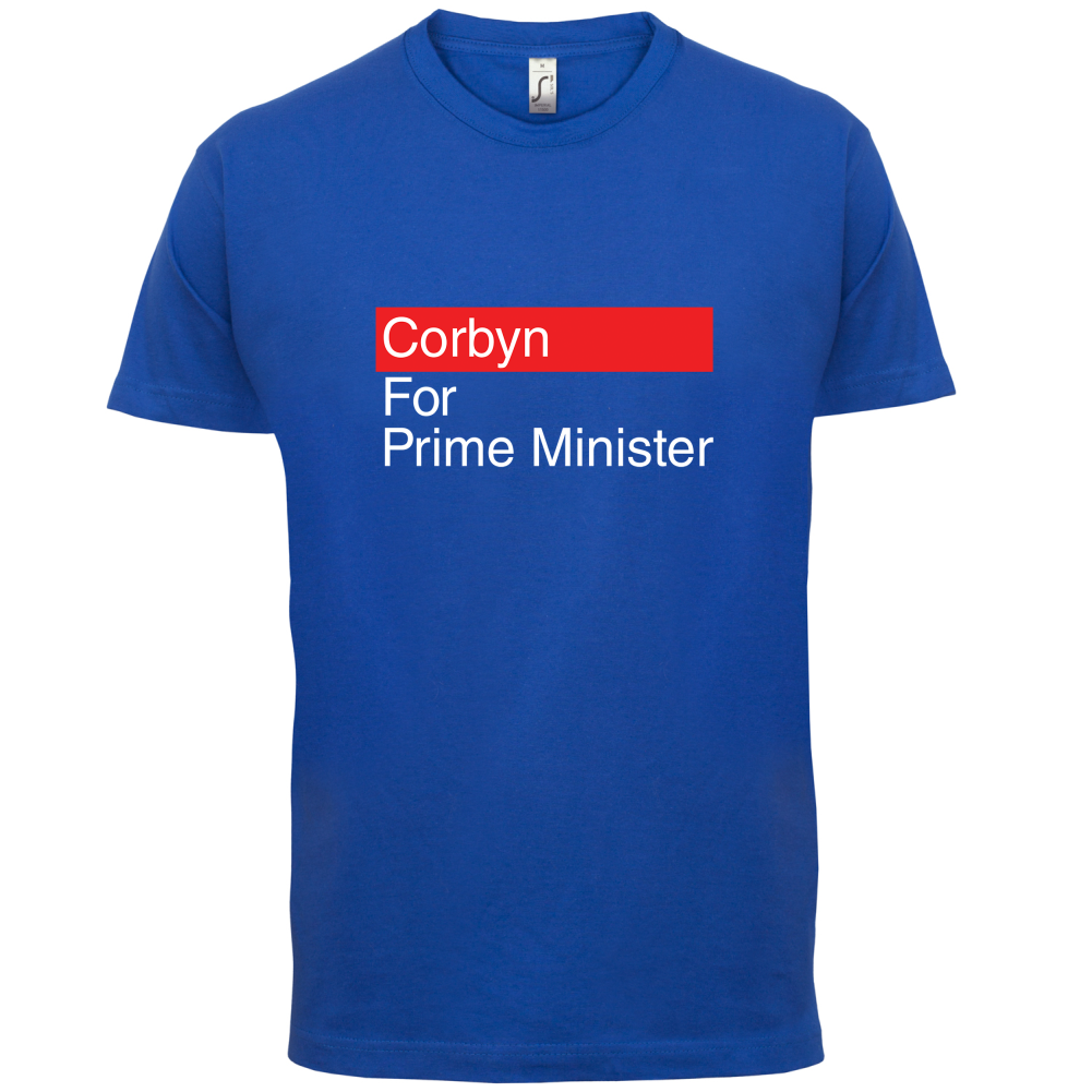 Corbyn For Prime Minister T Shirt