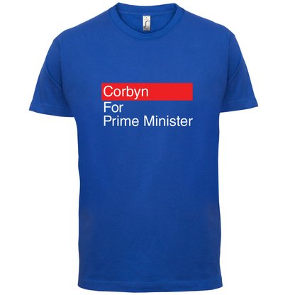 Corbyn For Prime Minister T Shirt