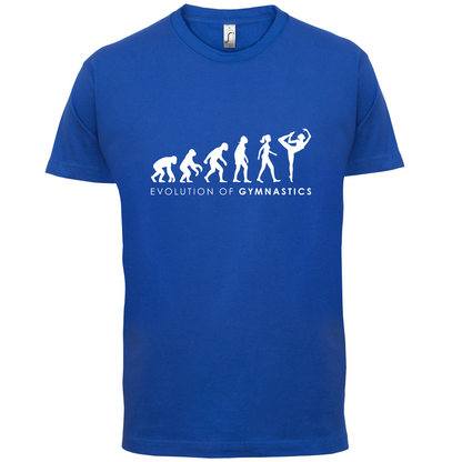 Evolution Of Woman Gymnastics T Shirt