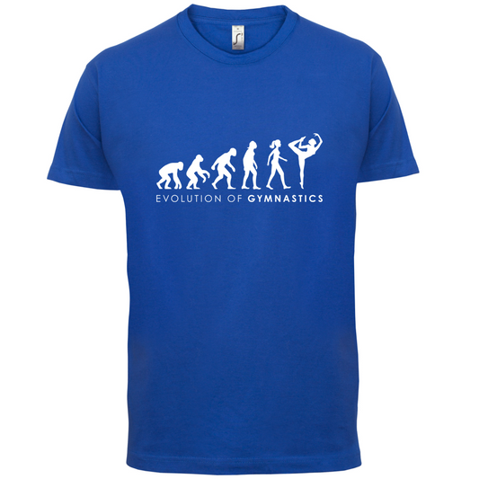 Evolution Of Woman Gymnastics T Shirt