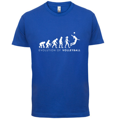Evolution Of Woman Volleyball T Shirt