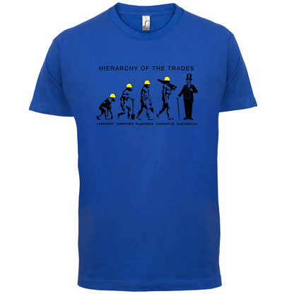 Hierarchy of Trades Electricians T Shirt