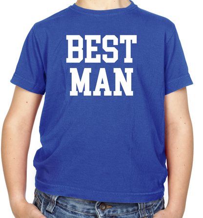 Best Man Kids T Shirt