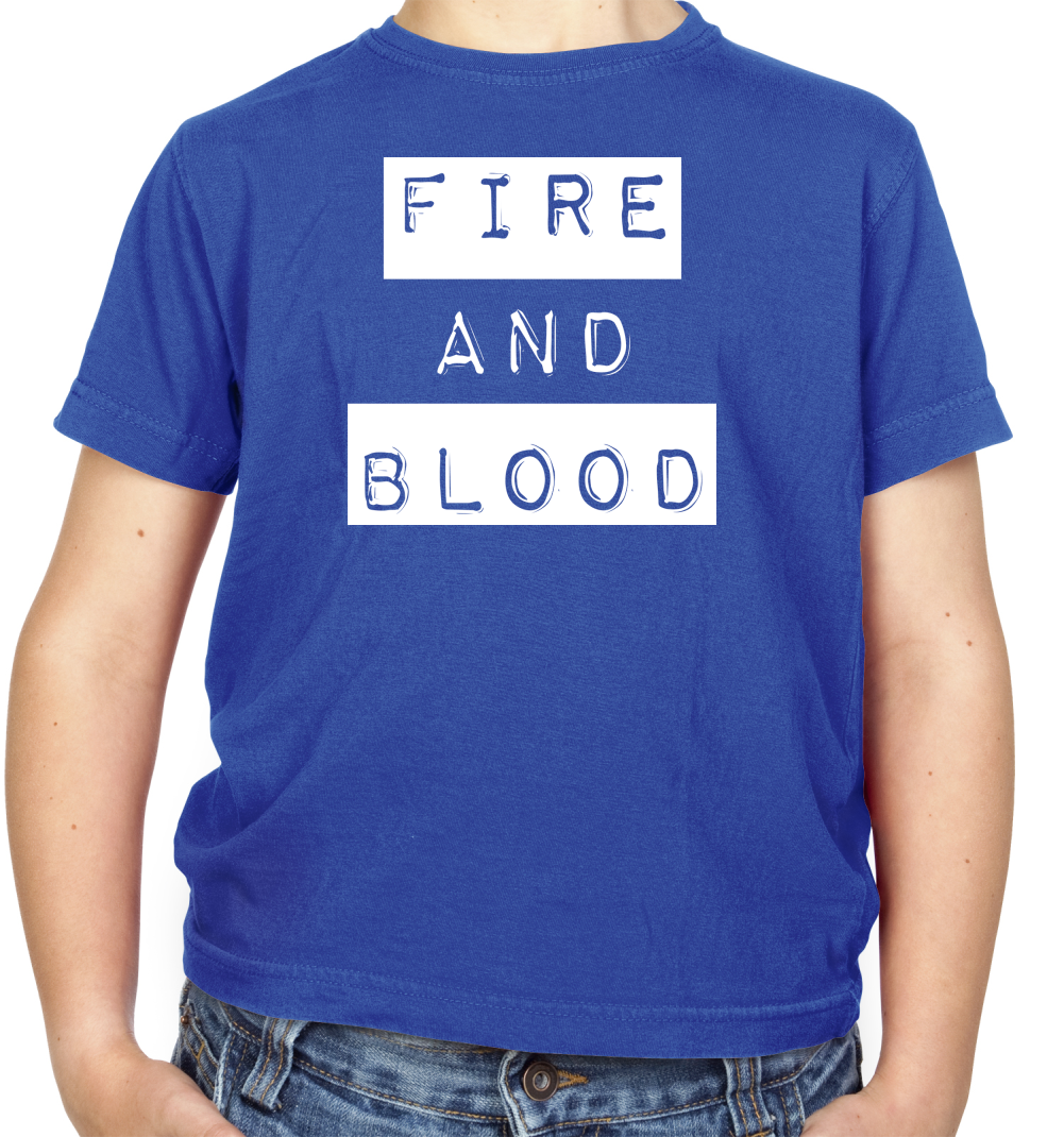 GOT House Saying -Targaryen Kids T Shirt