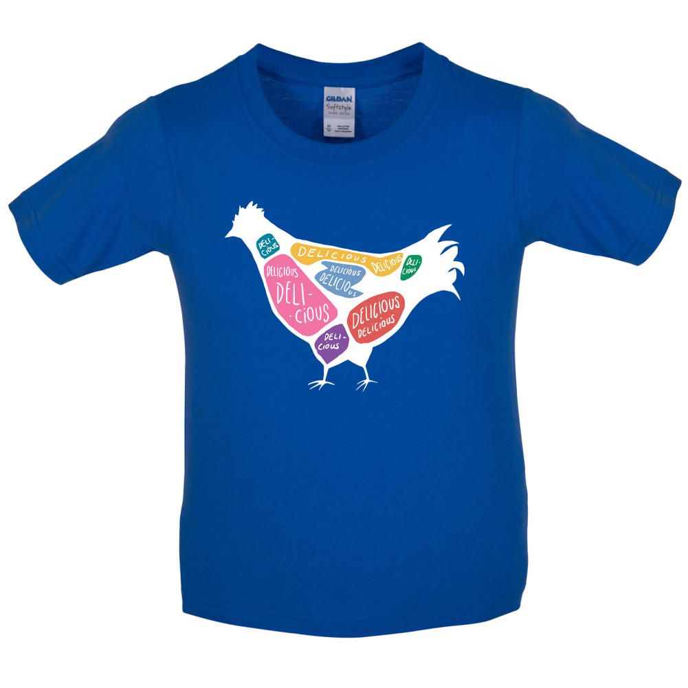 Delicious Chicken Kids T Shirt