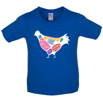 Delicious Chicken Kids T Shirt