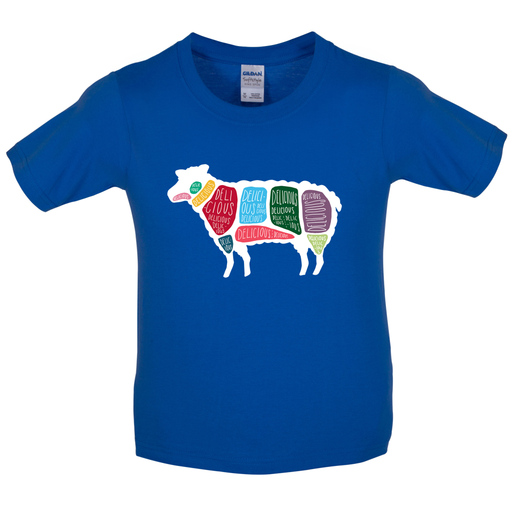 Delicious Sheep Kids T Shirt
