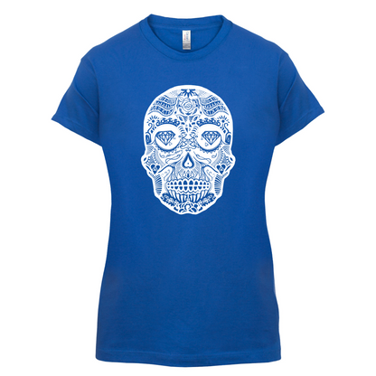 Mexican Sugar Candy Skull T Shirt