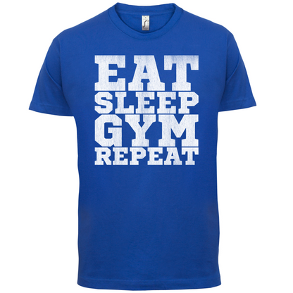 Eat Sleep Gym REPEAT T Shirt