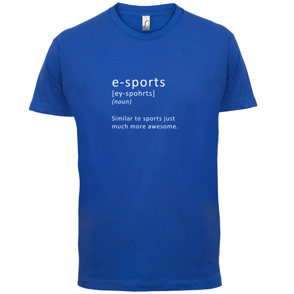 Funny Definition E-Sports T Shirt