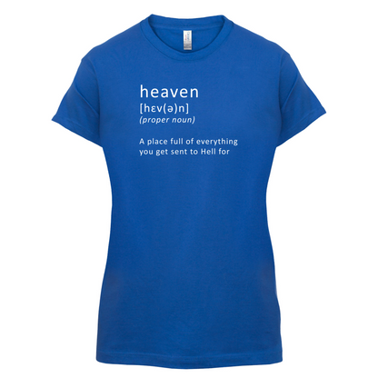 Funny Definition Heaven T Shirt