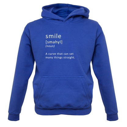 Funny Definition Smile Kids T Shirt