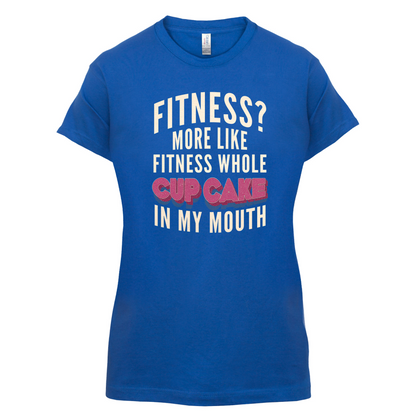 Fitness Cupcake In My Mouth T Shirt