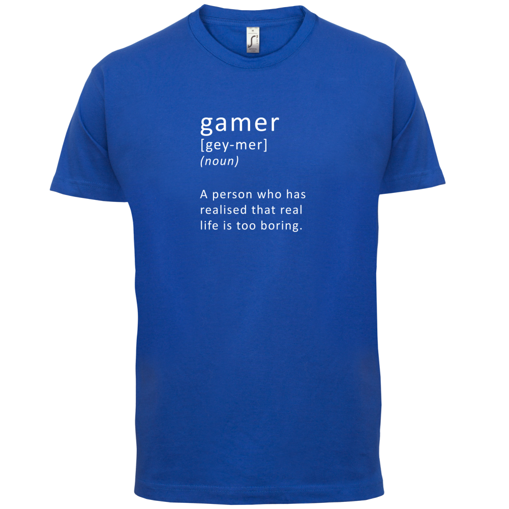 Funny Definition Gamer T Shirt
