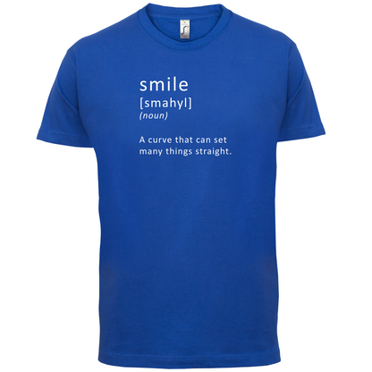 Funny Definition Smile T Shirt