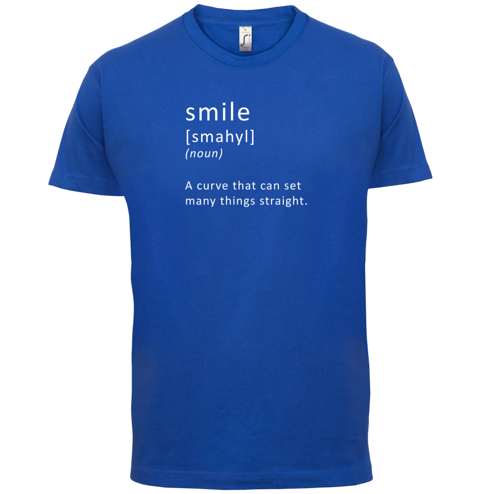 Funny Definition Smile T Shirt