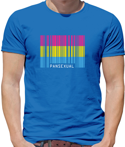 LGBT Barcode Flags - Pan Sexual T Shirt