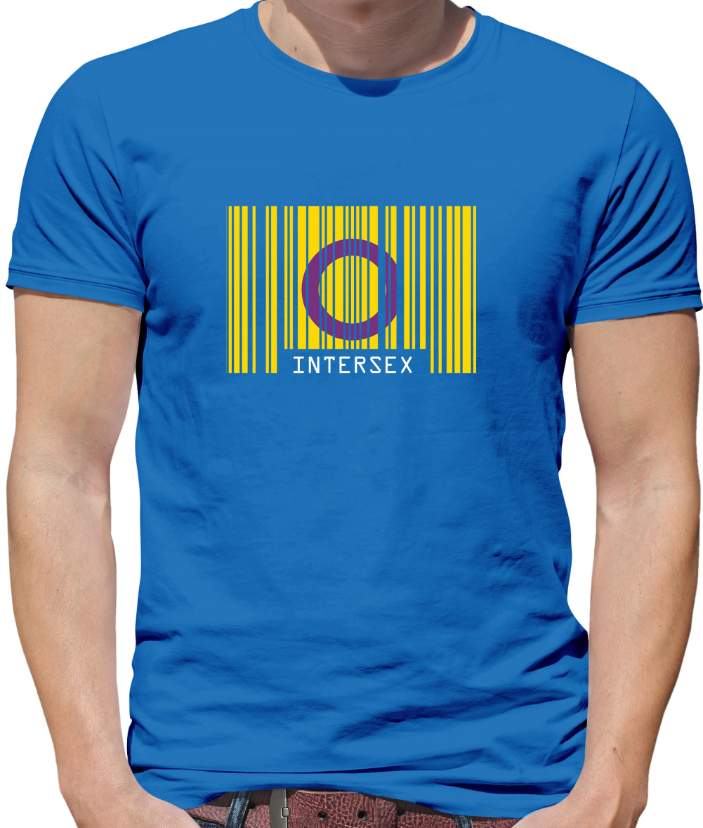LGBT Barcode Flags - Intersex T Shirt