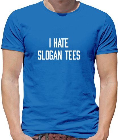 I Hate Slogan Tee's Kids T Shirt