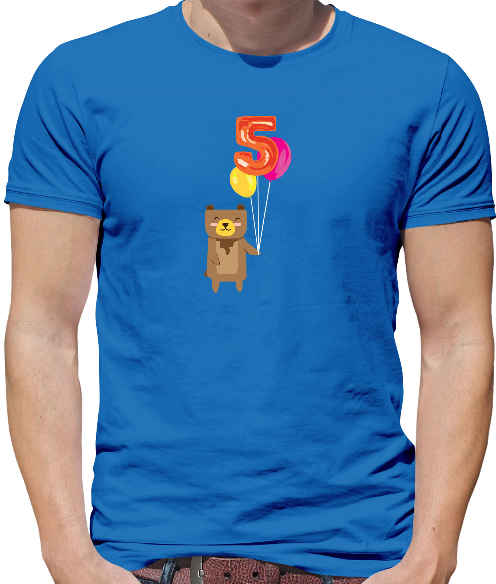 5th Birthday Bear T Shirt
