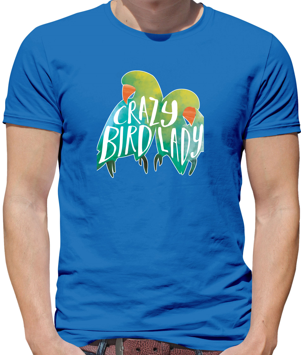 Crazy Bird Lady T Shirt