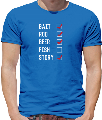 Fishing Checklist T Shirt