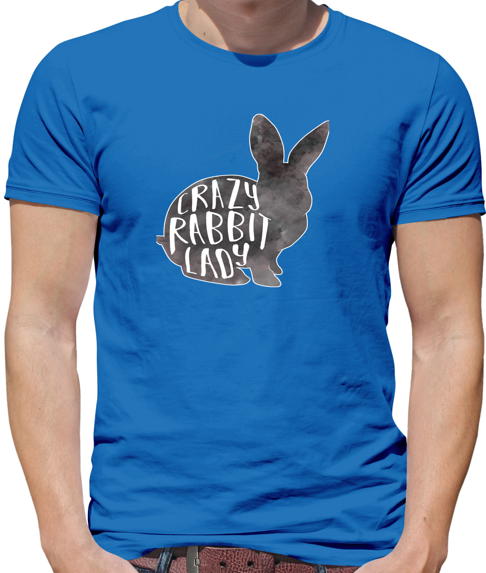 Crazy Rabbit Lady T Shirt