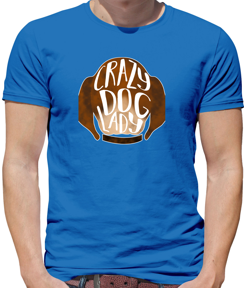 Crazy Dog Lady T Shirt