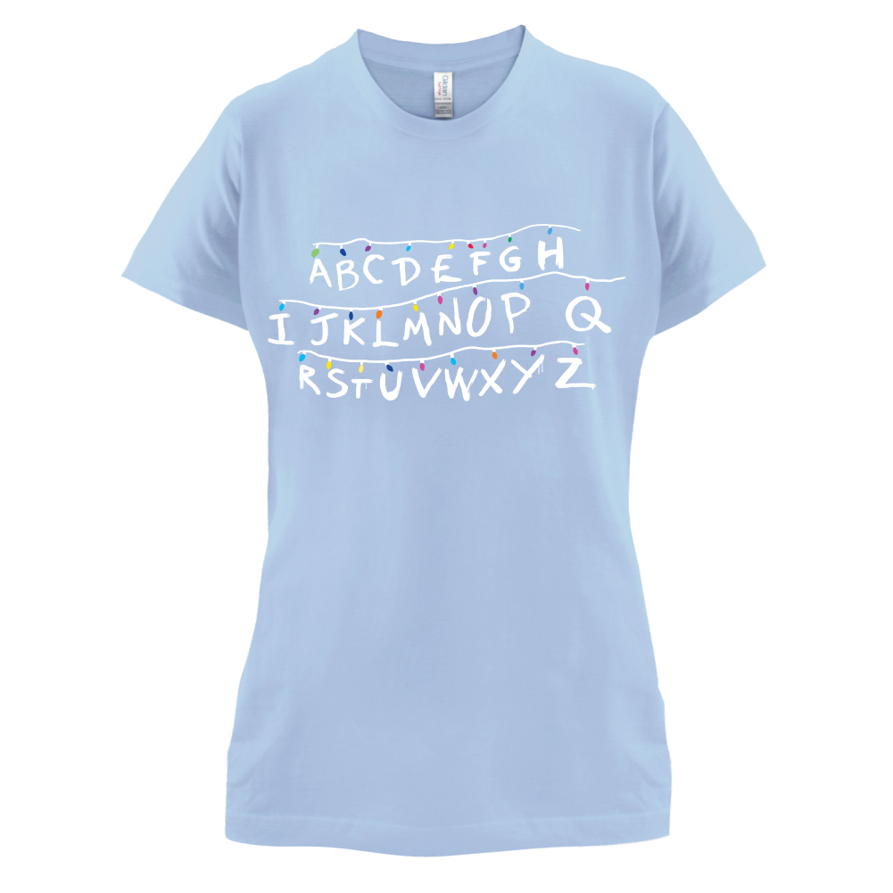 Stranger Alphabet T Shirt