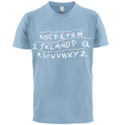 Stranger Alphabet T Shirt