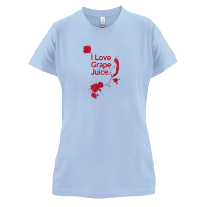 I Love Grape Juice T Shirt