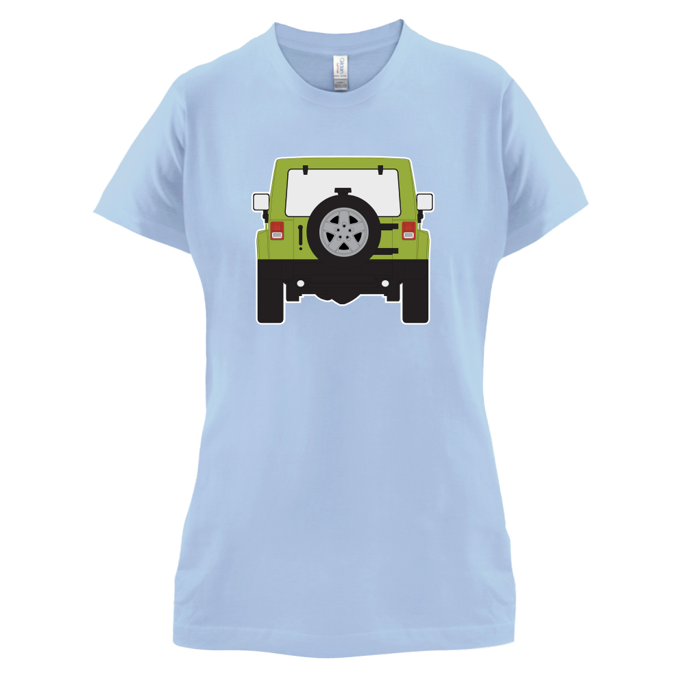 JW Rear Hyper Green T Shirt
