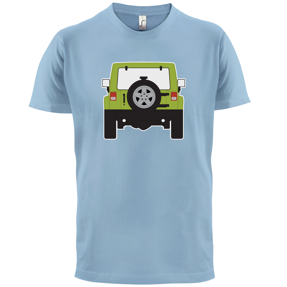 JW Rear Hyper Green T Shirt