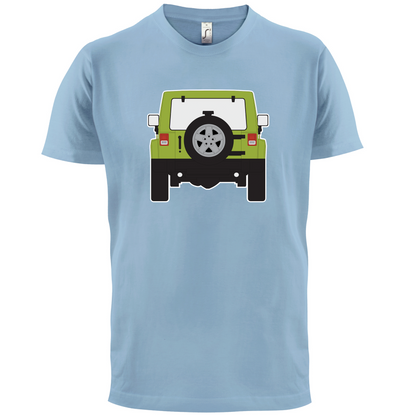 JW Rear Hyper Green T Shirt