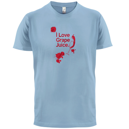 I Love Grape Juice T Shirt