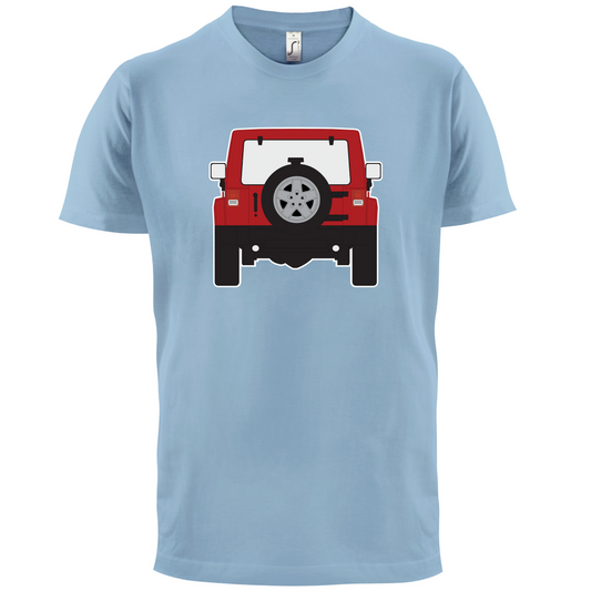 JW Rear Red T Shirt