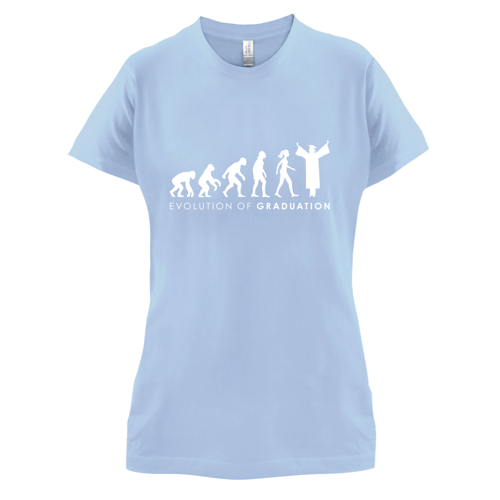 Evolution Of Woman Graduation T Shirt