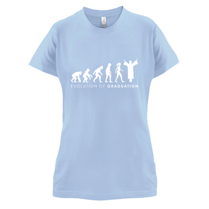 Evolution Of Woman Graduation T Shirt