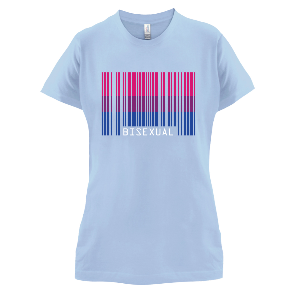 LGBT Barcode Flags - Bisexual T Shirt
