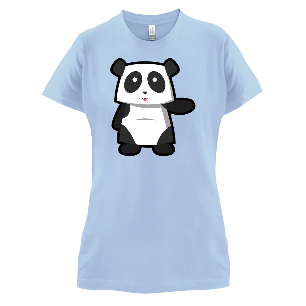 Cute Panda Kids T Shirt