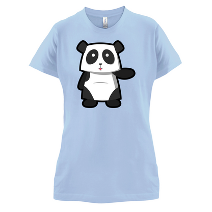 Cute Panda Kids T Shirt