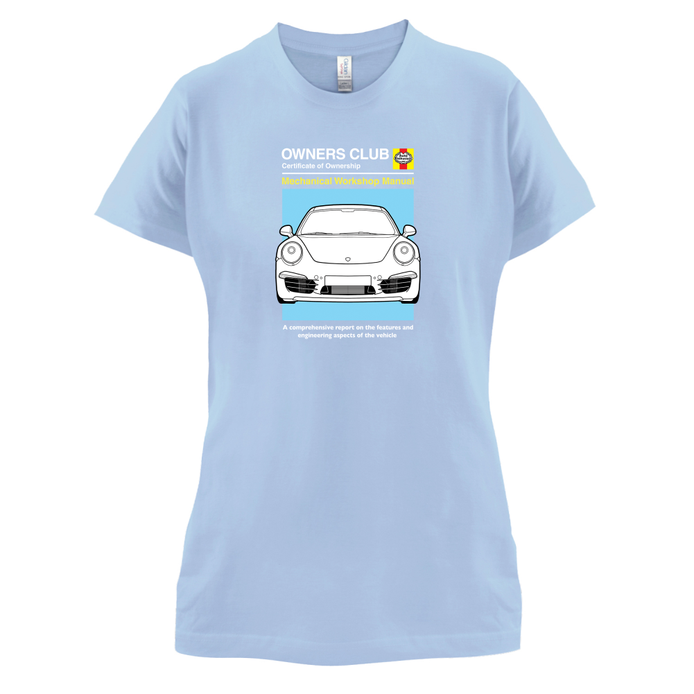 Car Owners Manual 911 T Shirt