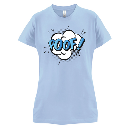Poof! Word Art T Shirt