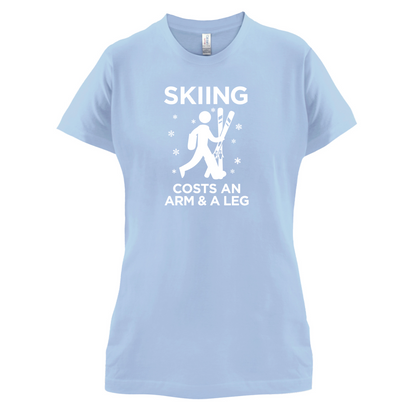 Skiing Costs Arm & A Leg T Shirt