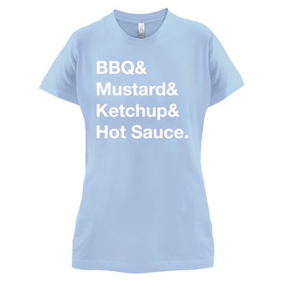 BBQ & Mustart & Ketchup T Shirt