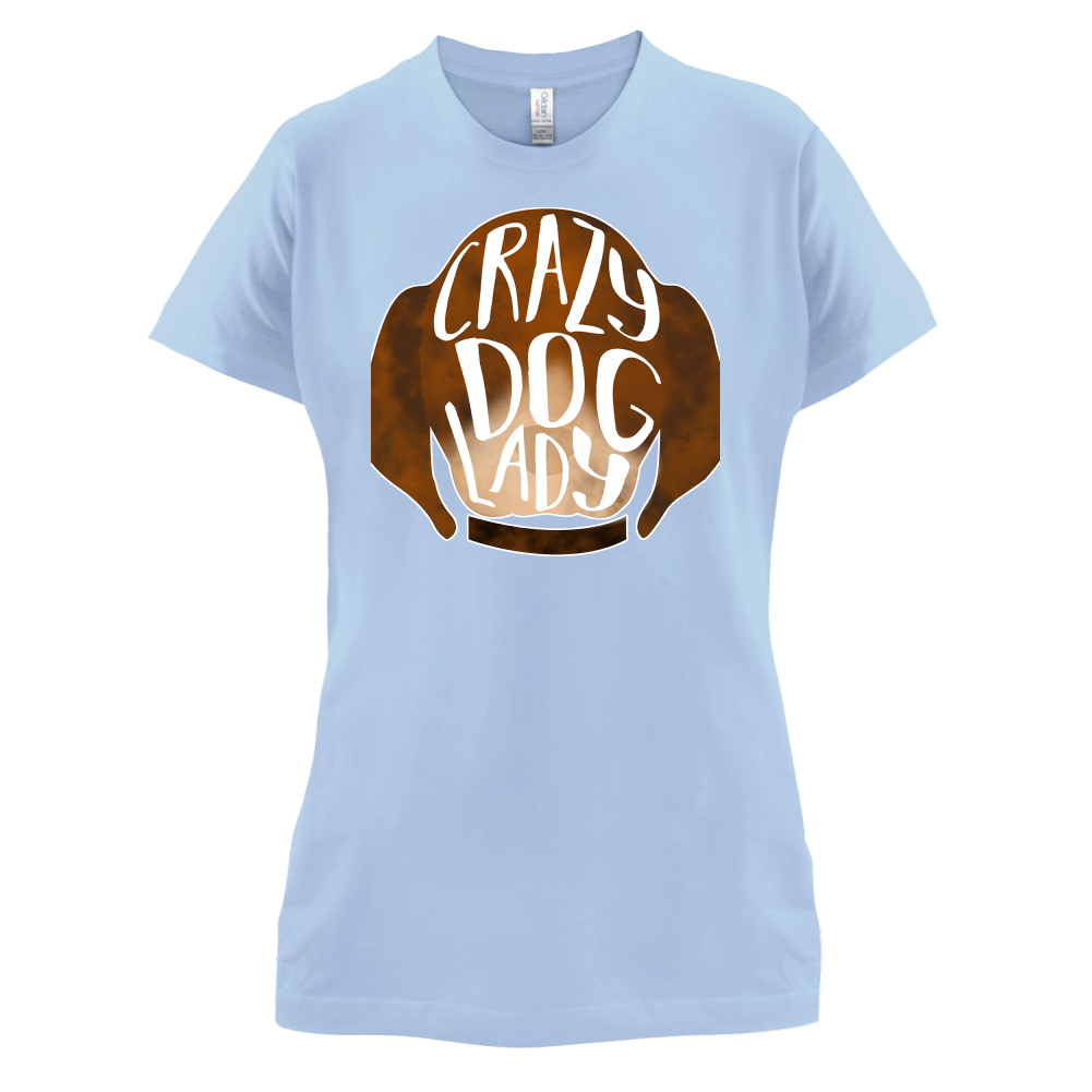 Crazy Dog Lady T Shirt