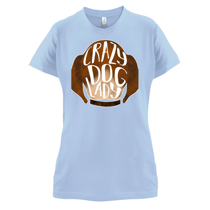 Crazy Dog Lady T Shirt